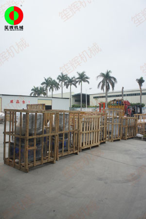廣東珠?？蛻舳ㄙ彺笈吖幚砩a(chǎn)線及相關(guān)設(shè)備出貨了！