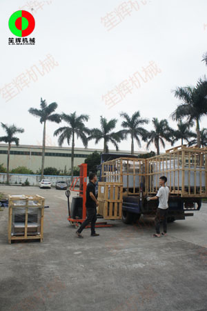 深圳給力終端客戶(hù)購(gòu)買(mǎi)多臺(tái)食品加工處理設(shè)備
